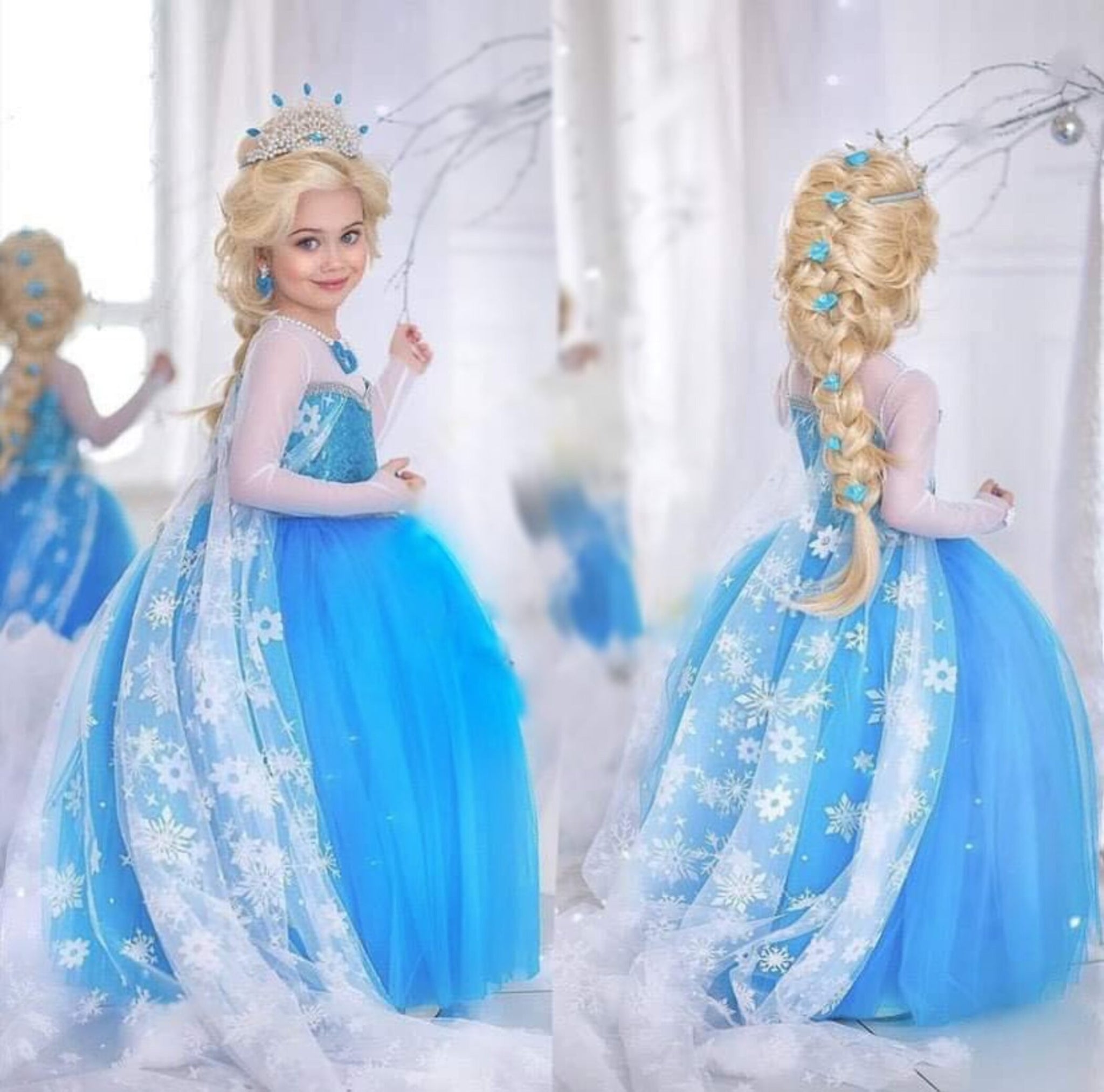 New Fashion Frozen Dress For Girls | The Bobo Store