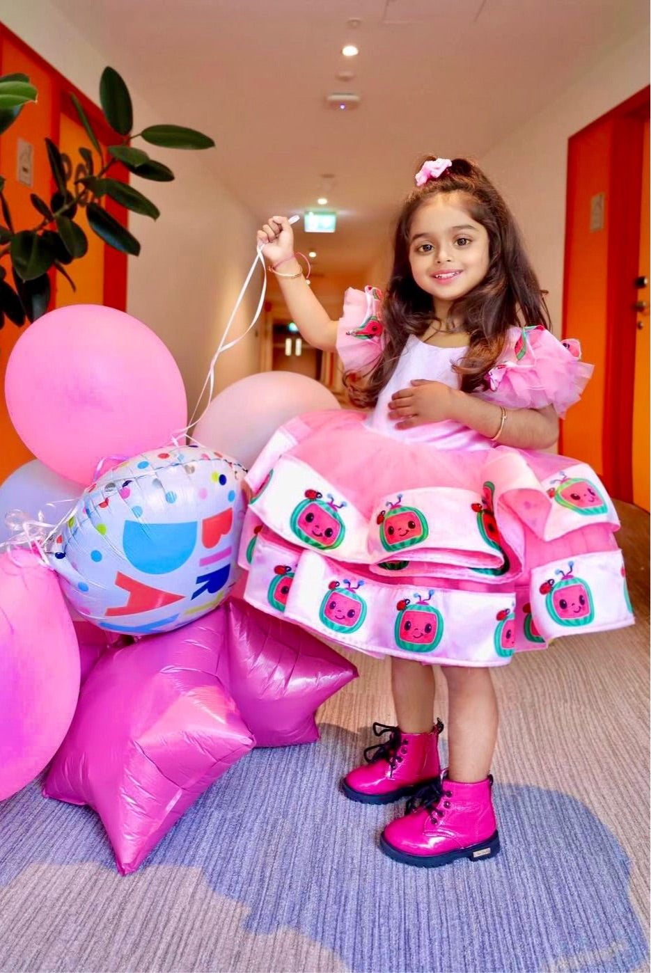 Cocomelon Dress Vestidos De Cocomelon Para Nias Girls Pink Cocomelon Dress KStyle Kids Boutique Cocomelon Dress Vestidos De Cocomelon Para Nias Girls Pink Cocomelon Dress KStyle Kids Boutique